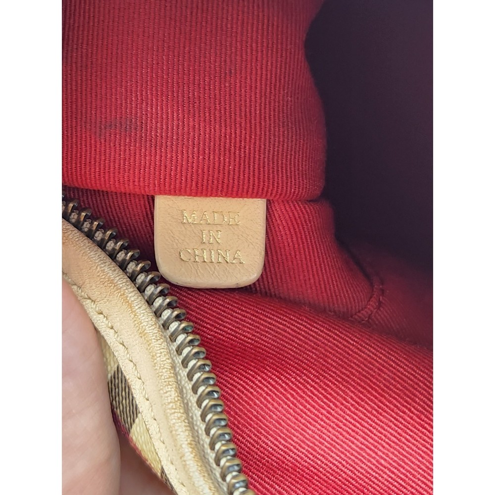 Burberry Beige and Black Check Crossbody Bag - Picture 13 of 15